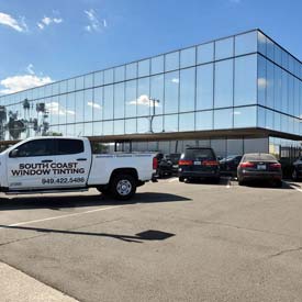 Commercial window tinting by South Coast Window Tinting